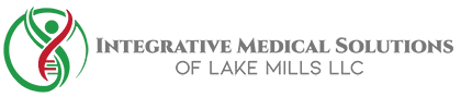 Chronic Pain Lake Mills WI Integrative Medical Solutions Of Lake Mills LLC Color Grey Logo